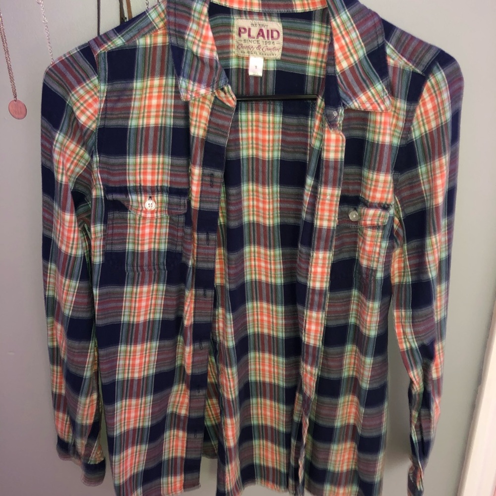 old navy flannel